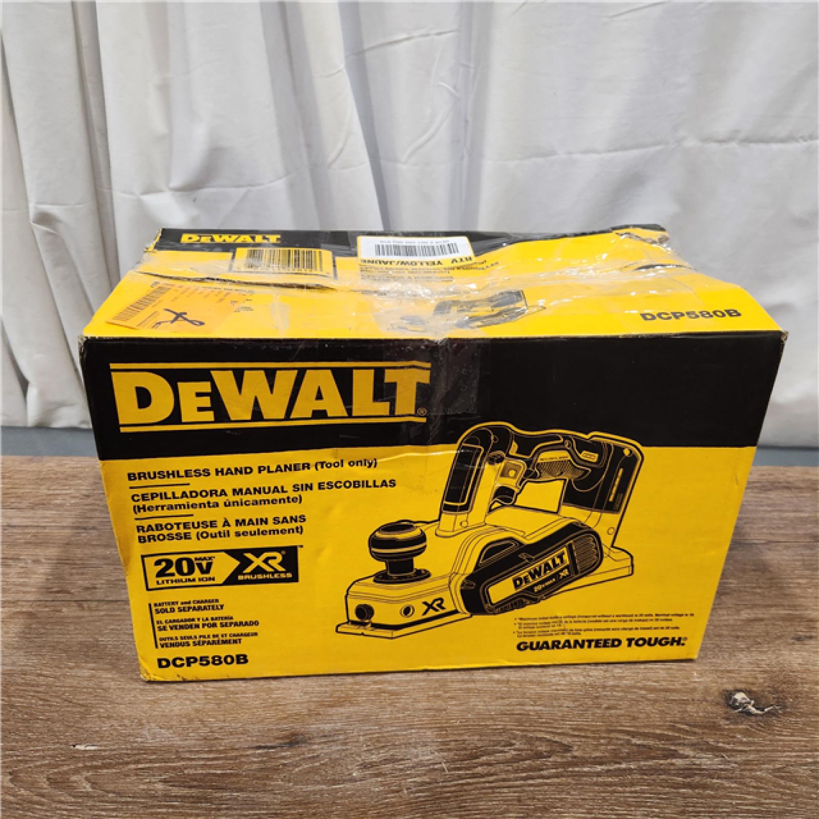 AS-IS DEWALT DCP580B 20V MAX Lithium Ion Brushless Planer