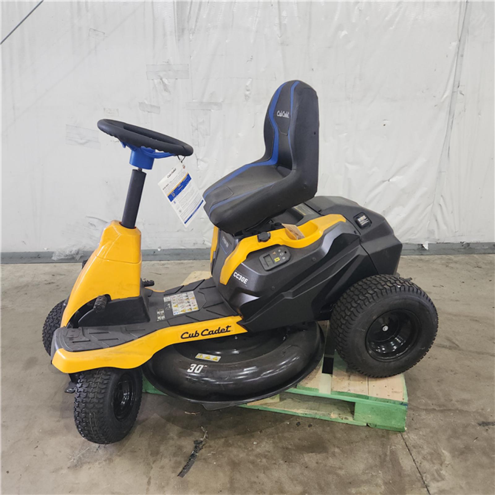 Houston Location - AS-IS Cub Cadet Lithium Ion CC30E Riding Mower