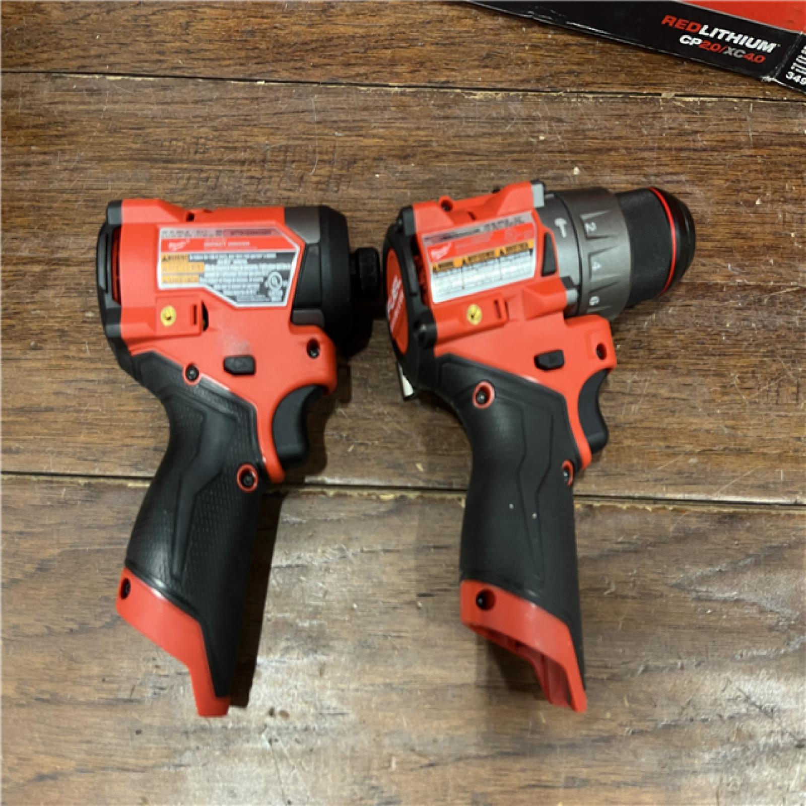 AS-ISMilwaukee 3497-22 12V Brushless Hammer Drill and Impact Driver Combo Kit