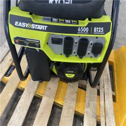 Houston Location - AS-IS Ryobi Easy Start 6,500 Running Watts 8,125 Starting Watts Generator