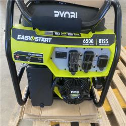 Houston Location - AS-IS Ryobi Easy Start 6,500 Running Watts 8,125 Starting Watts Generator