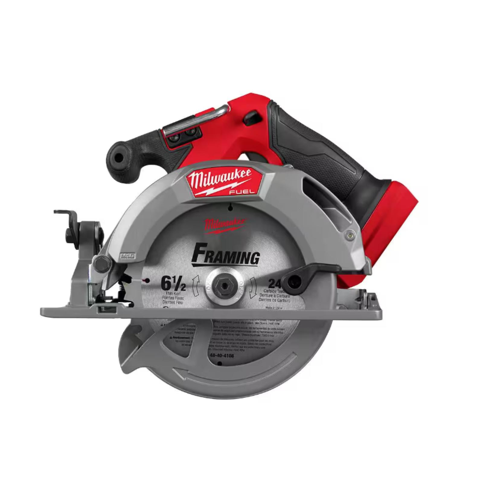 NEW! - Milwaukee M18 FUEL 18V Lithium-Ion Brushless Cordless 6-1/2 in. Circular Saw (Tool-Only)