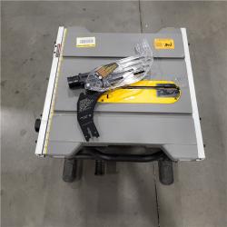 AS-IS 15 Amp Corded 8-1/4 in. Compact Portable Jobsite Tablesaw (Stand Not Included)