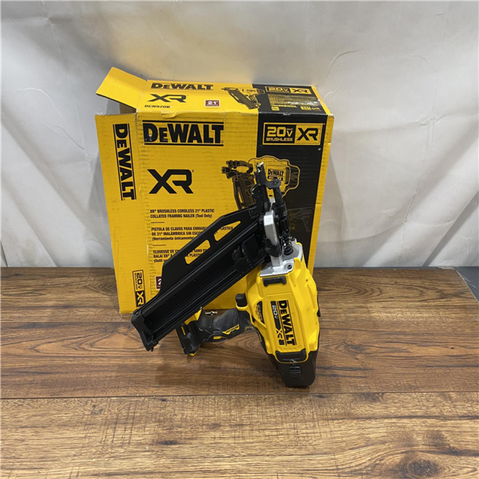 AS IS DEWALT 20-Volt 21Â° Cordless Framing Nailer (Tool-Only)