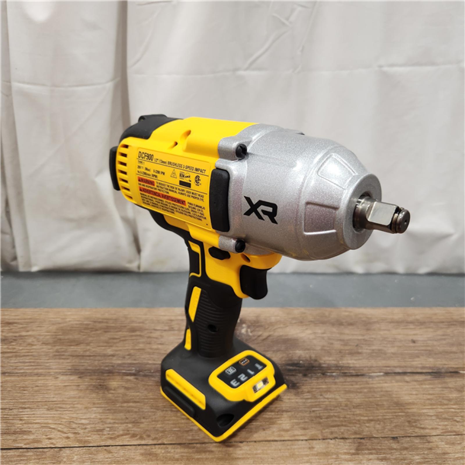 AS-IS DEWALT 20V MAX* XR 1/2  High Torque Impact Wrench with Hog Ring Anvil