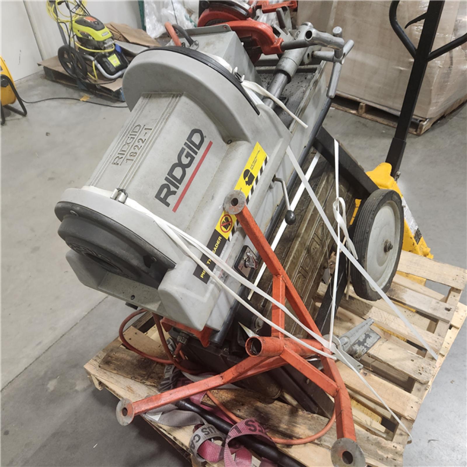 Dallas Location - As-Is 1822-I Threading Machine - RIDGID