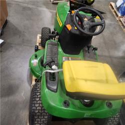 Dallas Location - As-Is John Deere S100 42-in 17.5-HP Gas Riding Lawn Mower