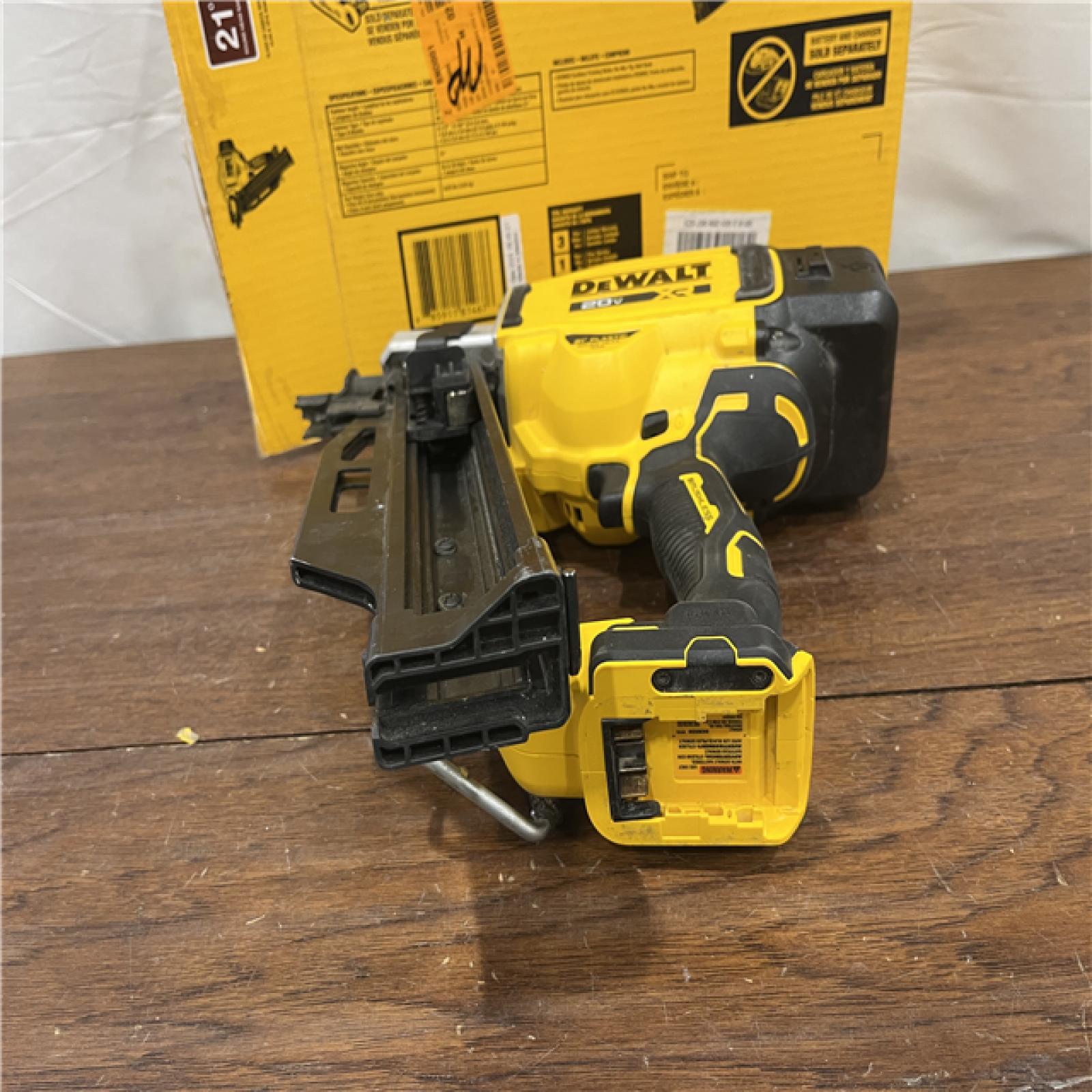 AS-ISDEWALT 20-Volt 21Â° Cordless Framing Nailer (Tool-Only)