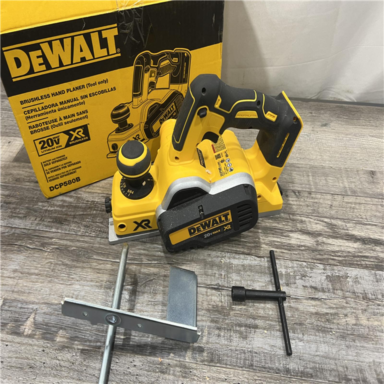 AS-IS DEWALT DCP580B 20V MAX Lithium Ion Brushless Planer