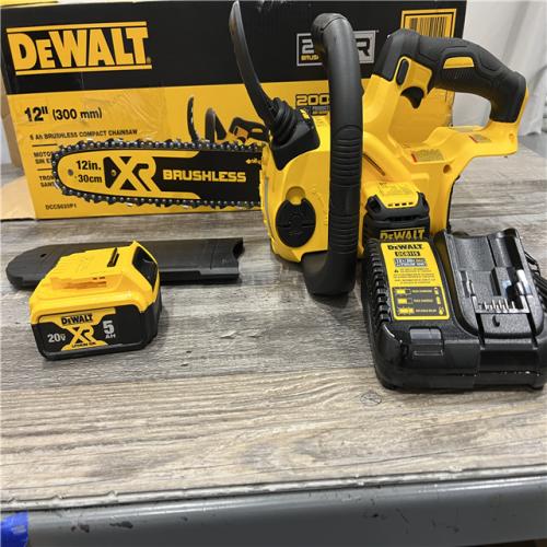 AS-IS Dewalt 12 in. 20V Battery Powered Chainsaw