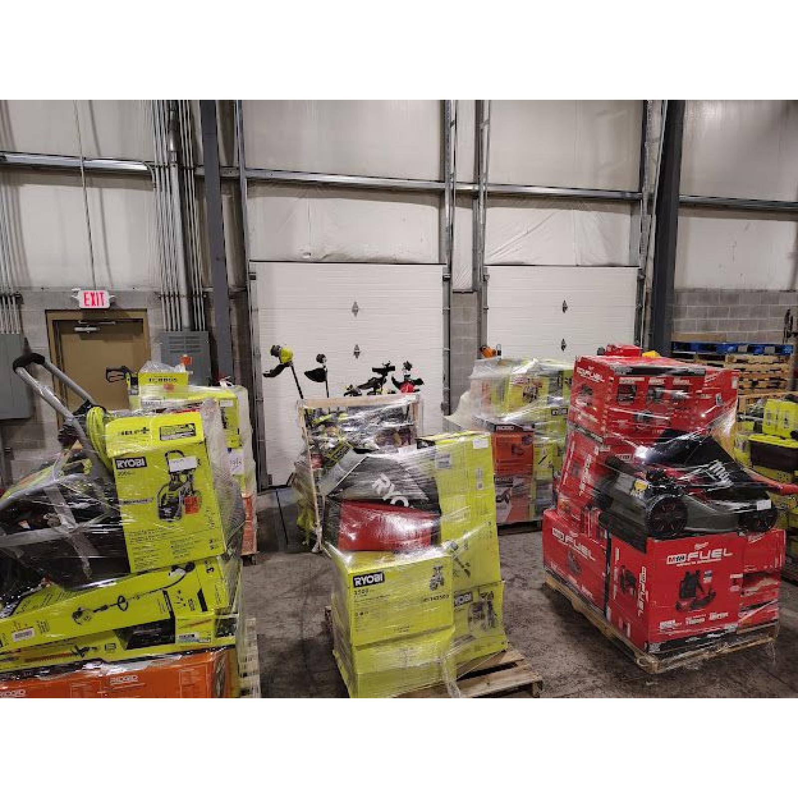 Pittston Location As-Is Power Tools Partial Truckload (8 pallets) 1358298-C