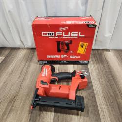 AS IS M18 FUEL 18-Volt Lithium-Ion Brushless Cordless 18-Gauge 1/4 in. Narrow Crown Stapler (Tool-Only)