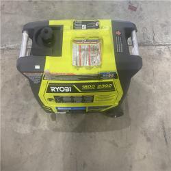 Houston location AS-IS RYOBI 2,300-Watt Recoil Start Bluetooth Super Quiet Gasoline Powered Digital Inverter Generator with CO Shutdown Sensor