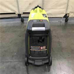 California AS-IS RYOBI 2,300-Watt Recoil Start Bluetooth Super Quiet Gasoline Powered Digital Inverter Generator with CO Shutdown Sensor