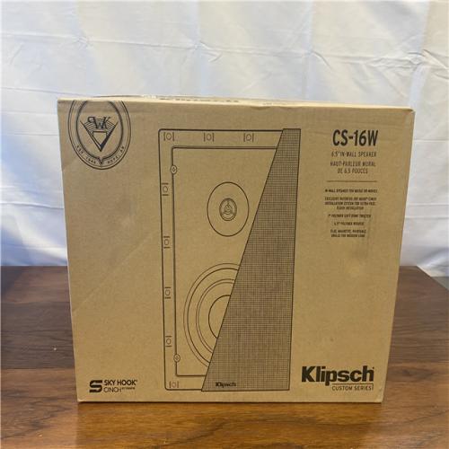 NEW! Klipsch CS-16W In Wall Speaker