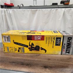 AS-IS DEWALT  FLEXVOLT 60V MAX 16in. Brushless Cordless Battery Powered Chainsaw Kit with (1) FLEXVOLT 2 Ah Battery & Charger