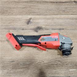 AS-IS M18 FUEL 18V Lithium-Ion Brushless Cordless 4-1/2 in./5 in. Grinder W/Paddle Switch (Tool-Only)