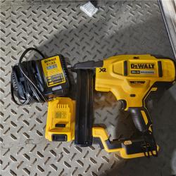 Houston location AS-IS New in Box DEWALT DCN681D1 20V 18Ga Stapler Kit