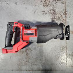 HOUSTON LOCATION - AS-IS (APPEARS LIKE NEW) Milwaukee M18 Fuel 18V Brushless Super Sawzall Reciprocating Saw 2722-20 (Bare Tool)