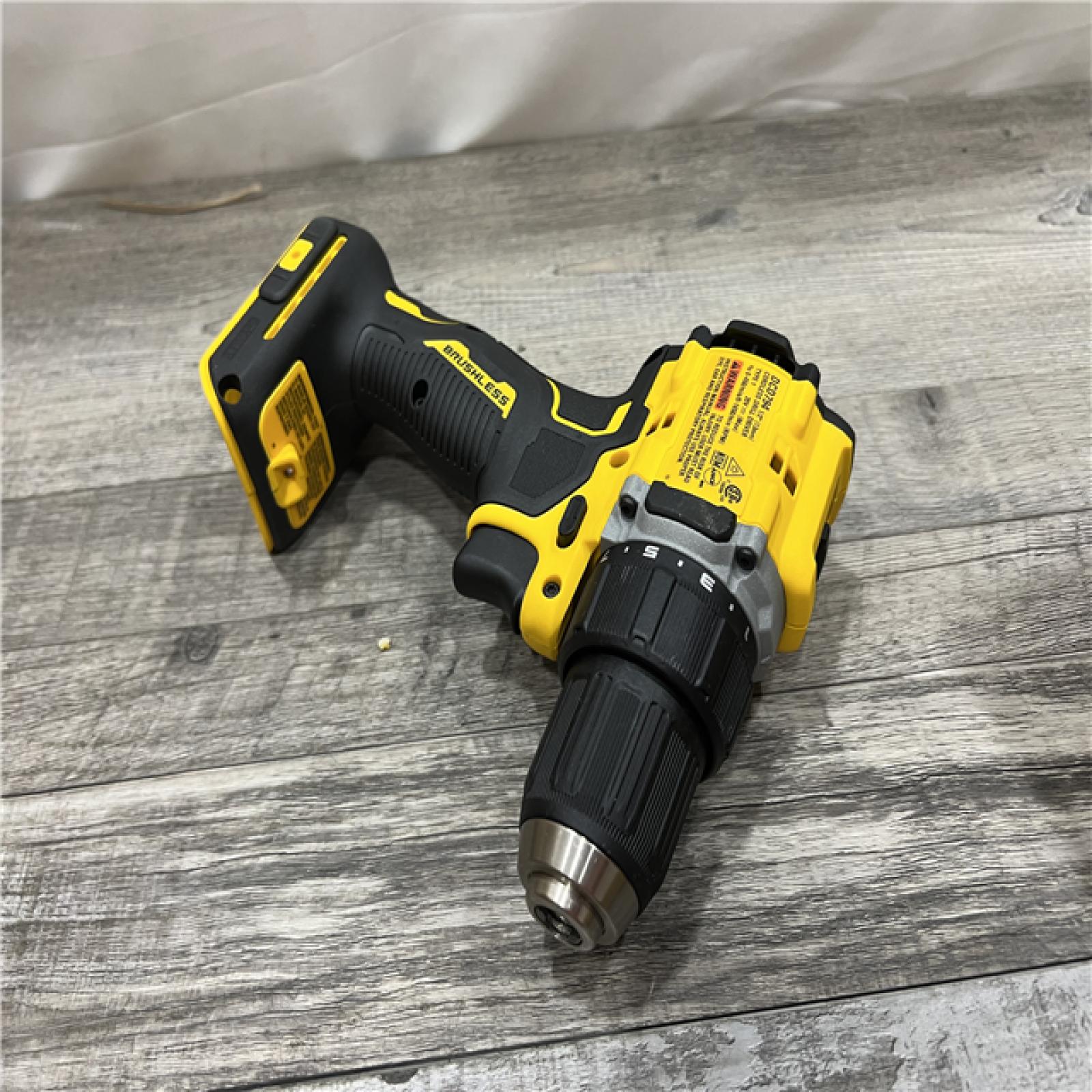 AS-IS DeWalt ATOMIC COMPACT SERIESâ„¢ 20V MAX* Brushless Cordless 1/2 in. Drill/Driver