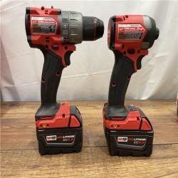 AS-IS Milwaukee M18 FUEL Brushless Cordless Hammer Drill and Impact Driver (2-Tool) Combo Kit