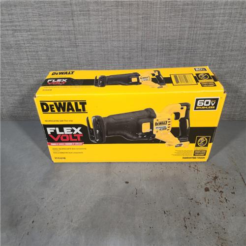 HOUSTON LOCATION - AS-IS DeWalt DCS389B FLEXVOLT 60V MAX Cordless Brushless Reciprocating Saw (Tool-Only)