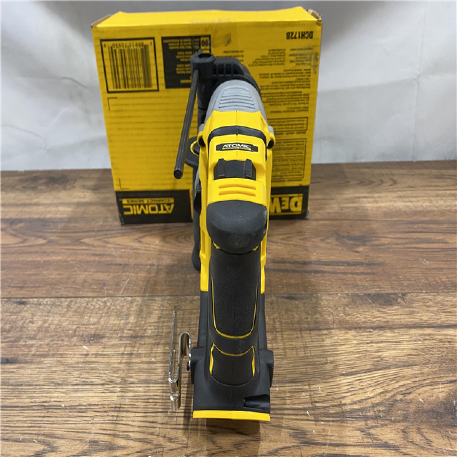 AS IS Dewalt DCH172B MAX Atomic 20V 5/8 Inch Brushless Cordless SDS Plus Rotary Hammer (Tool Only)