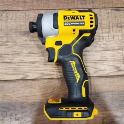 AS-IS DEWALT ATOMIC 20V MAX* Brushless Cordless Compact 1/4 in. Impact Driver Kit