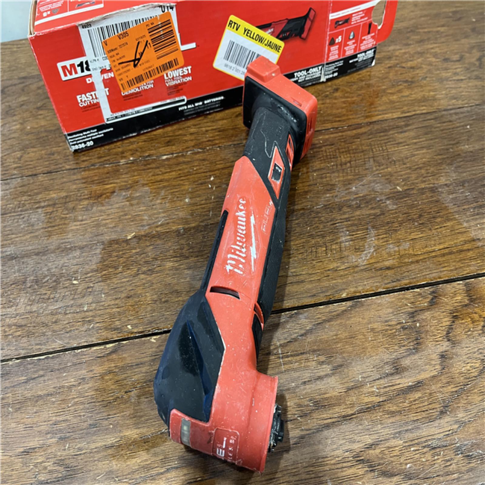 AS-ISMilwaukee 2836-20 18V Cordless Brushless Oscillating Multi-Tool (Tool Only)