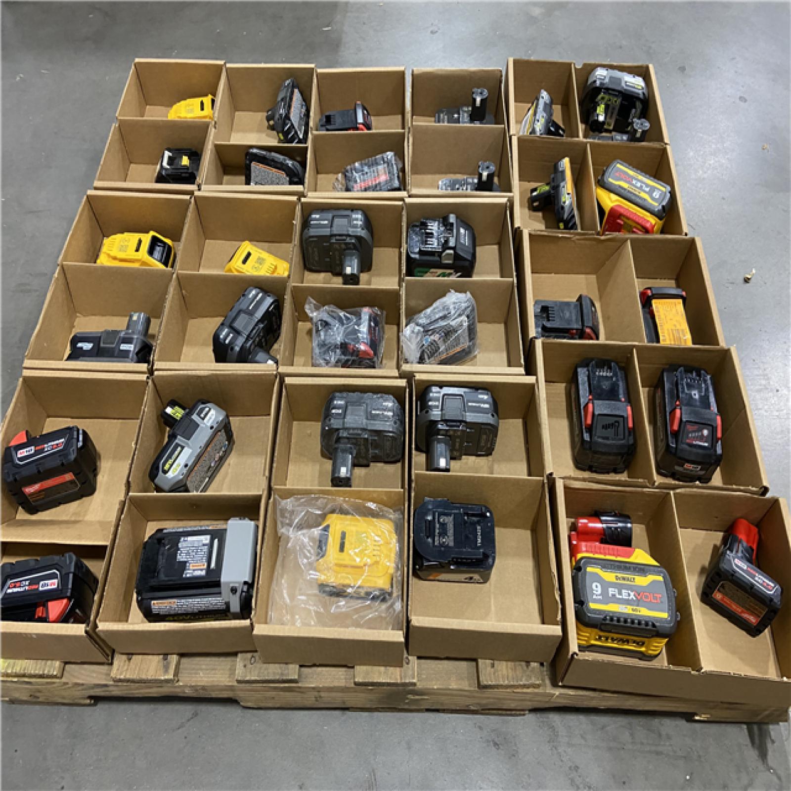 DALLAS LOCATION - AS-IS BATTERY PALLET