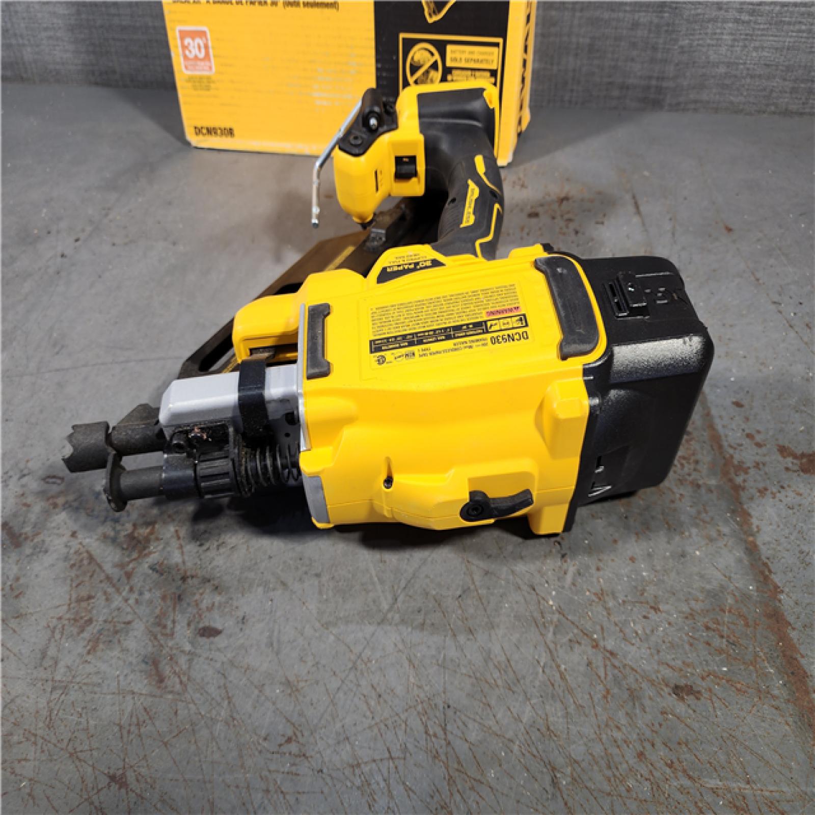 HOUSTON LOCATION - AS-IS DEWALT 20-Volt 30Â° Cordless Framing Nailer (Tool-Only)