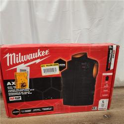 AS-IS Milwaukee L Unisex Heated Vest Kit Black