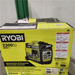 Dallas Location - As-Is Ryobi 2300-Watt Bluetooth Inverter Generator(Lot Of 2)