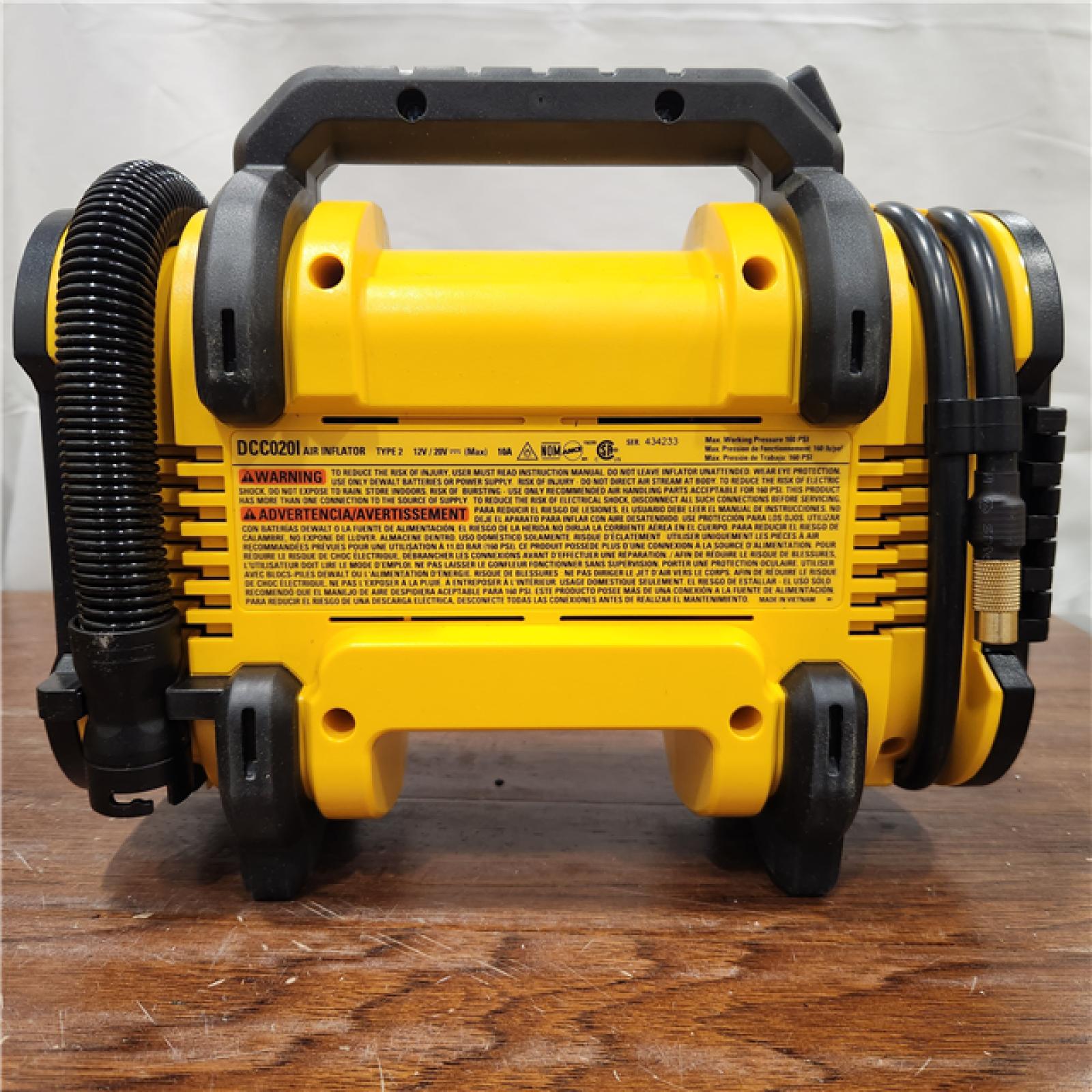 AS-IS DEWALT  20V MAX Inflator (Tool Only)