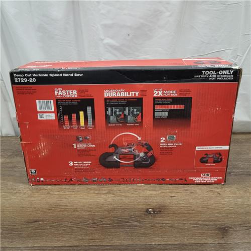 GOOD  Milwaukee 2729-20 - M18 Fuel 18V Cordless Brushless Band Saw Bare Tool