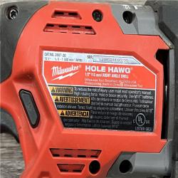 AS-IS Milwaukee M18 18V Fuel Hole Hawg 1/2  Right Angle Drill 2807-20