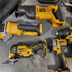 HOUSTON LOCATION - AS-IS DEWALT 20-Volt Max Lithium-Ion 9-Tool Cordless Combo Kit with Two 2.0 Ah Batteries, Charger and 2 Bags