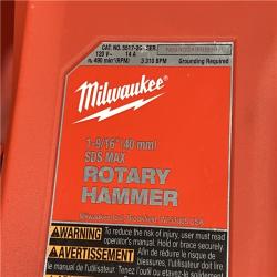 AS-IS MILWAUKEE 1-9/16 in. SDS-Max Rotary Hammer