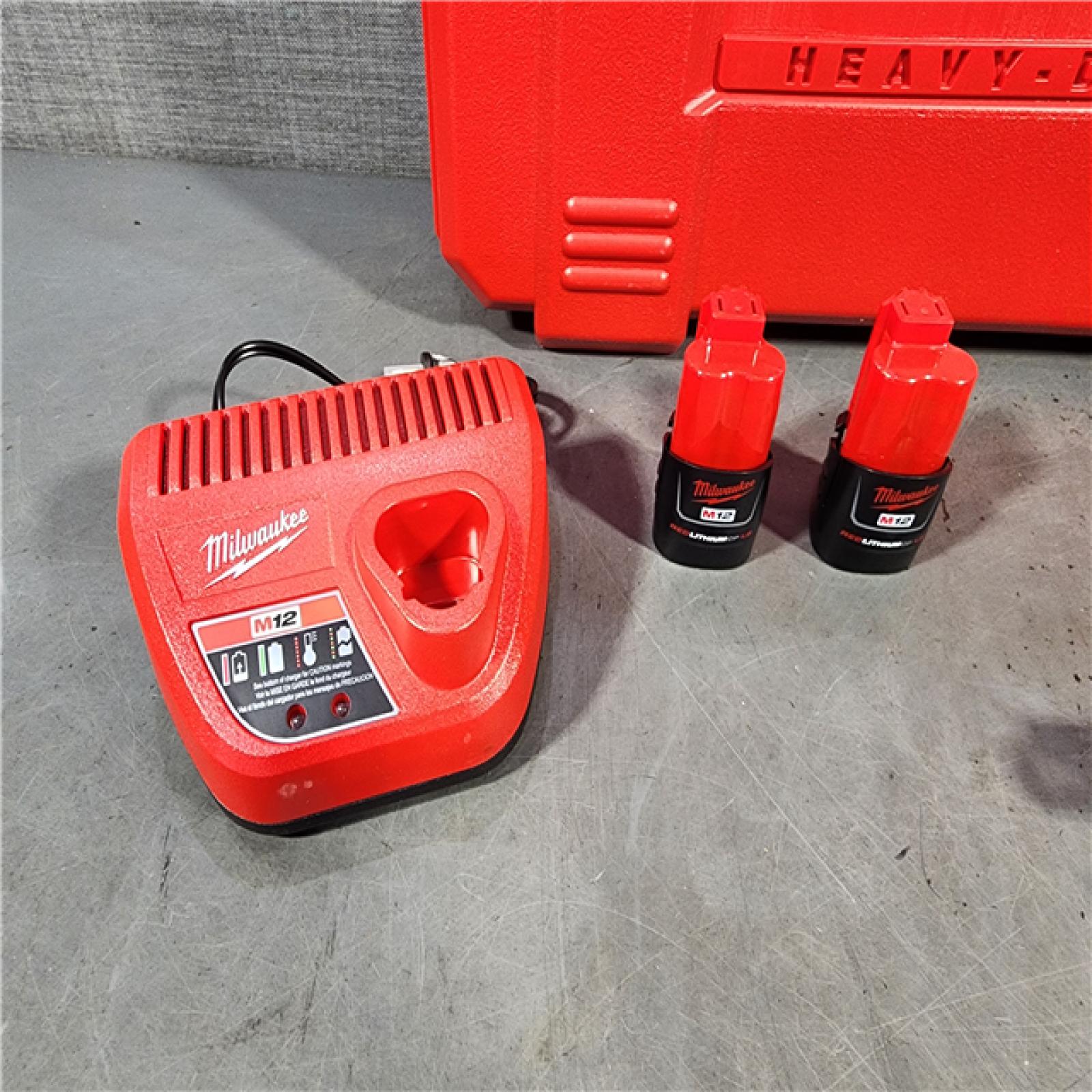 HOUSTON LOCATION - AS-IS Milwaukee M12 12-Volt Lithium-Ion Force Logic Cordless Press Tool