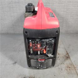 HOUSTON LOCATION - AS-IS 1500-Watt Recoil Start Gasoline Powered Ultra-Light Inverter Generator with 60cc OHV Engine and CO Sensor Shutdown