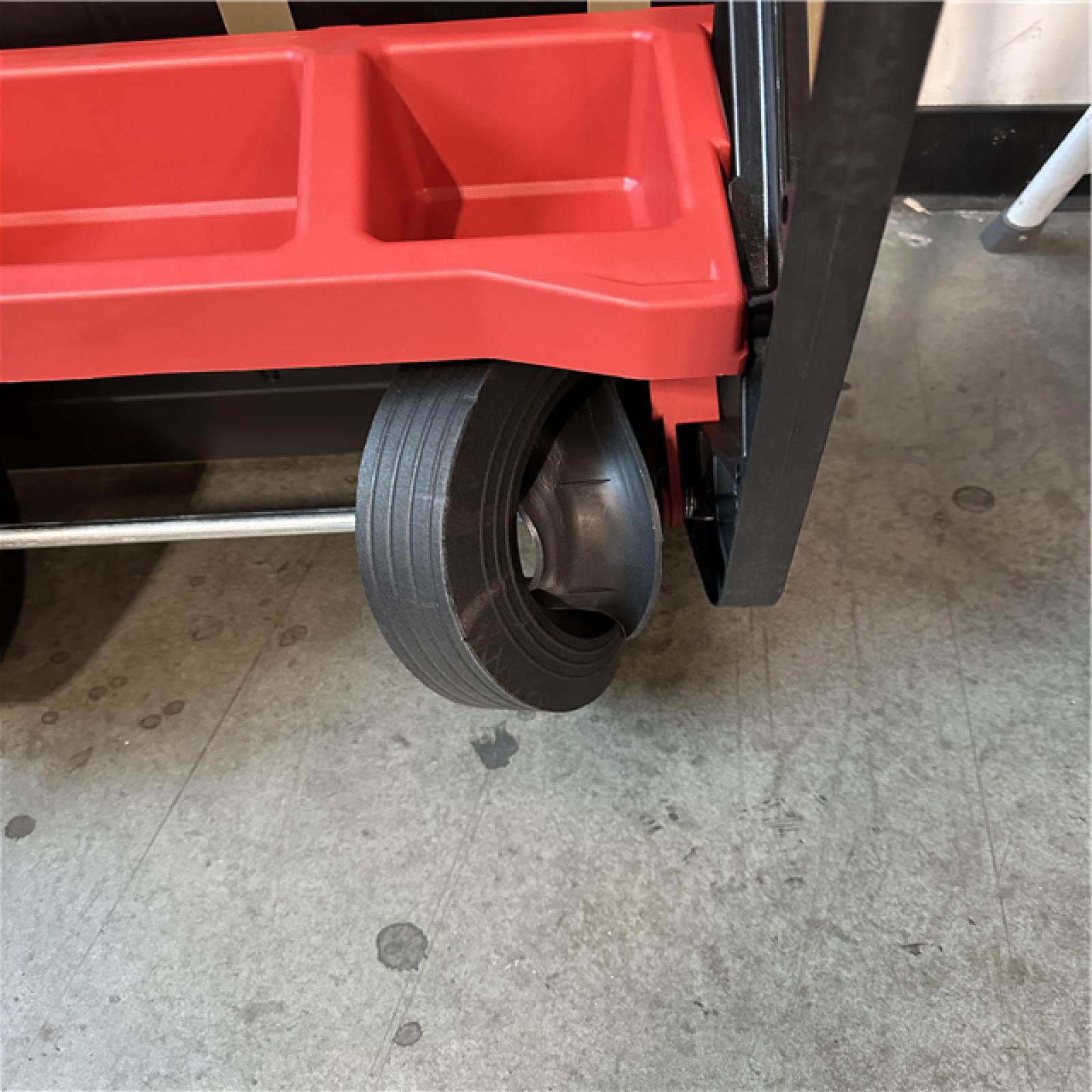 California AS-IS Milwaukee 2-Wheel Cart (Damaged right wheel)