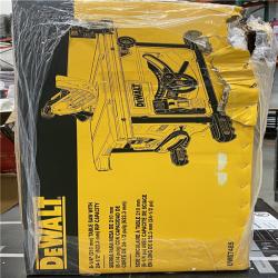 NEW! - DEWALT 15 Amp Corded 8-1/4 in. Compact Portable Jobsite Tablesaw (Stand Not Included)