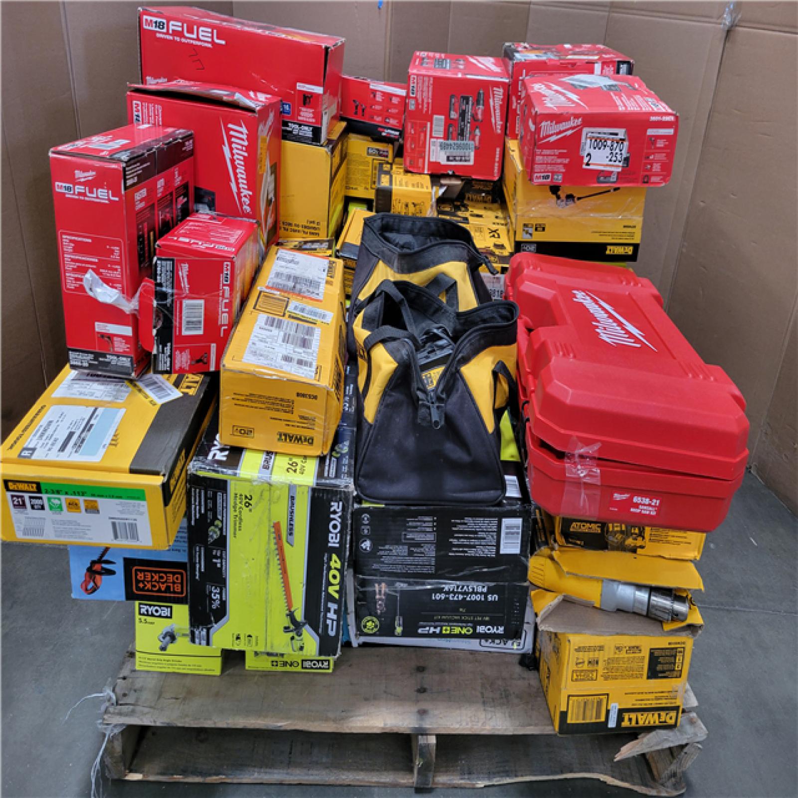 CALIFORNIA AS-IS TOOL PALLET