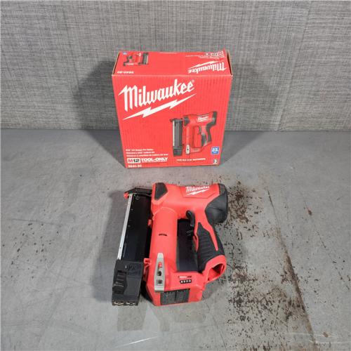 HOUSTON LOCATION - AS-IS Milwaukee 2540-20 12V 23 Gauge Cordless Pin Nailer (Tool Only)