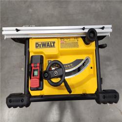 AS-IS DEWALT 15 Amp Corded 8-1/4 in. Compact Portable Jobsite Table Saw