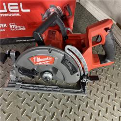 HOUSTON LOCATION - AS-IS Milwaukee 2830-20 Rear Handle Circular Saw M18 FUEL 7-1/4  Cordless Brushless Tool Only