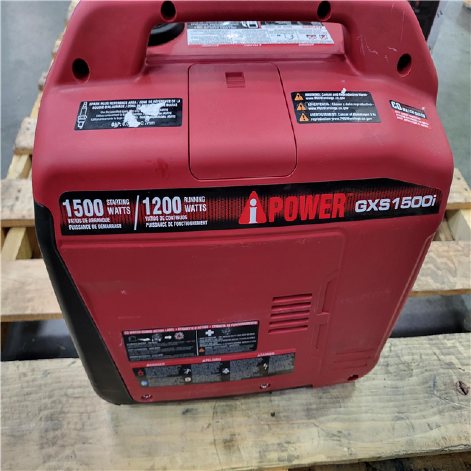 CALIFORNIA AS-IS OUTDOOR POWER EQUIPMENT