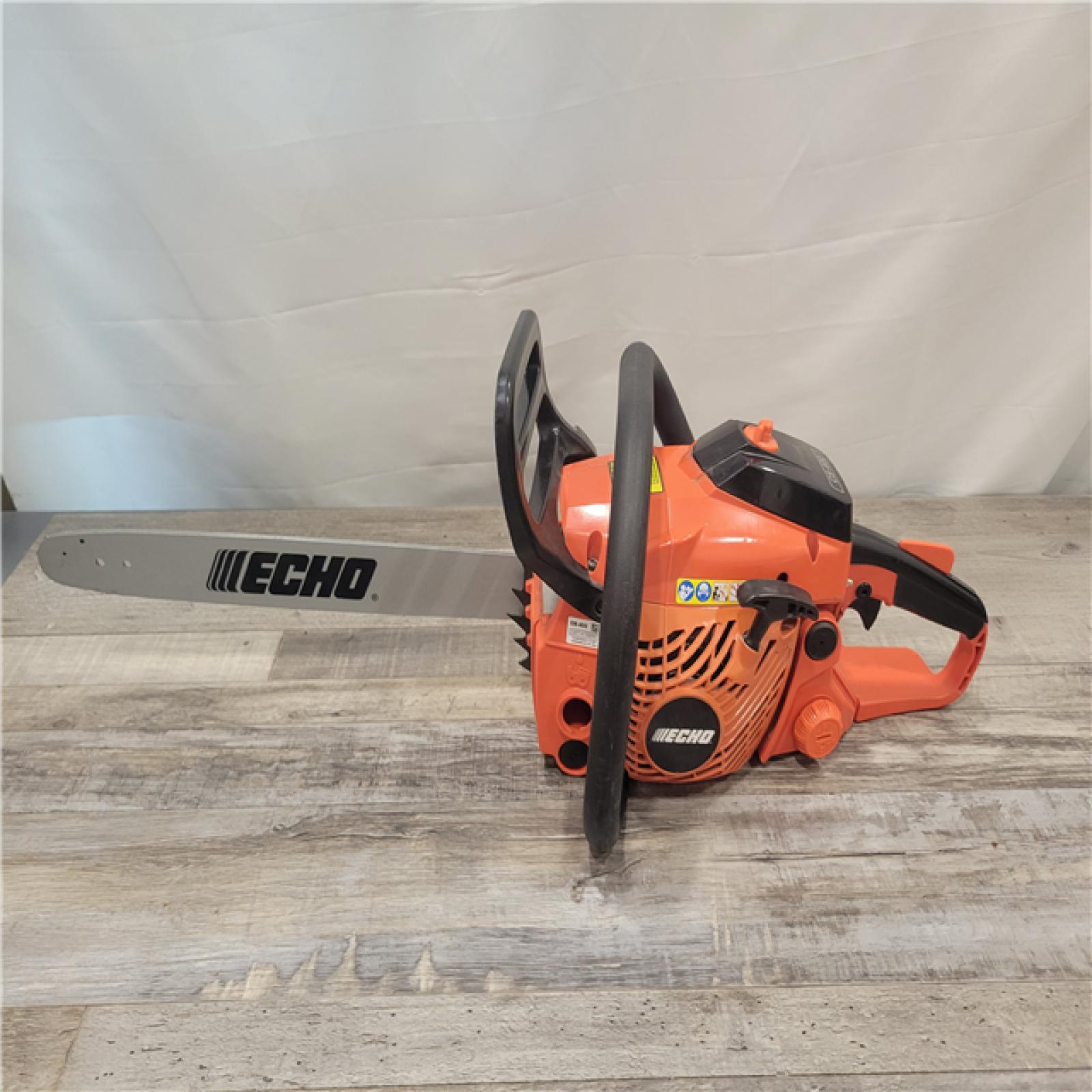 AS-IS ECHO 18 in. 40.2 Cc Gas 2-Stroke Rear Handle Chainsaw