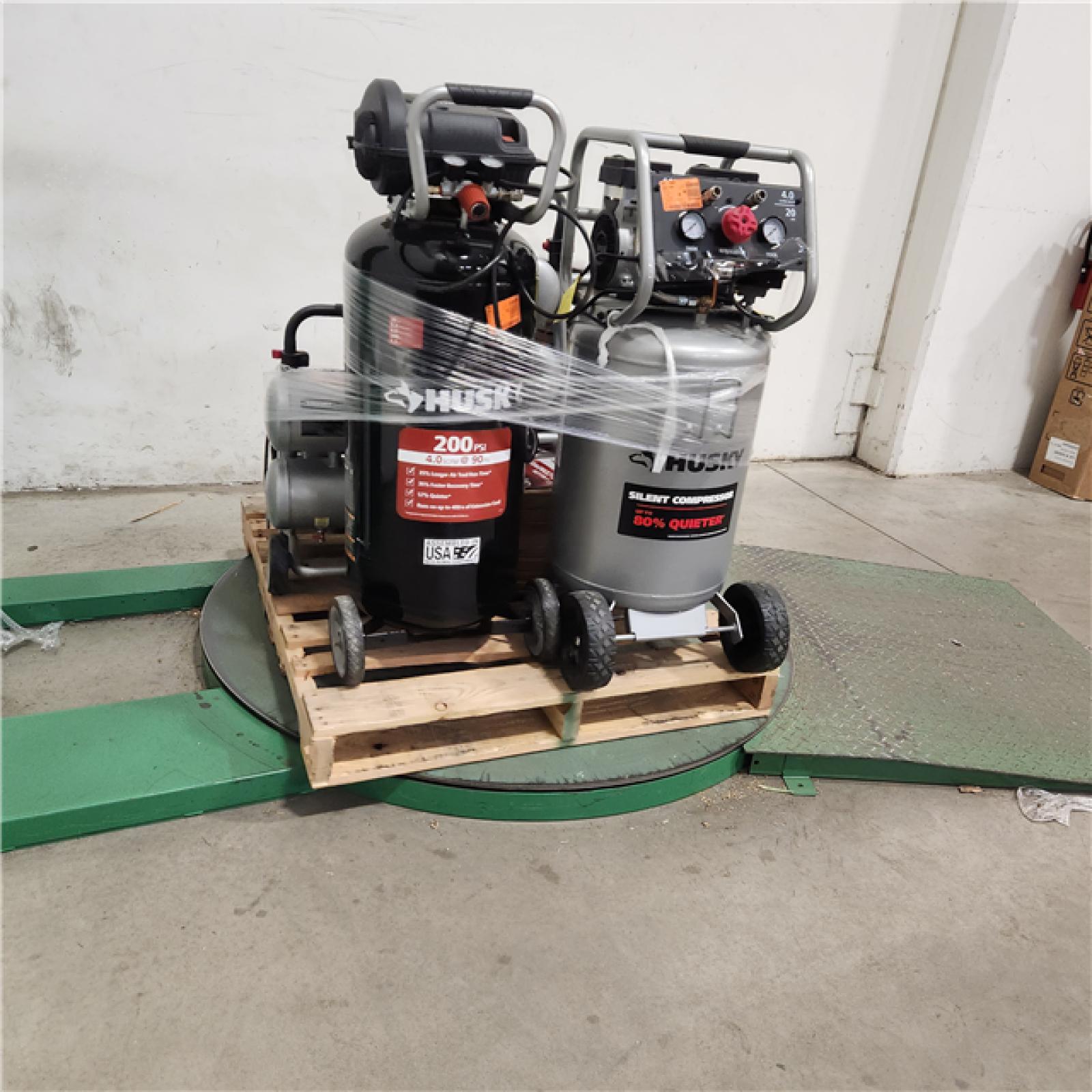 Dallas Location - As-Is Husky Electric Air Compressor(Lot Of 5)