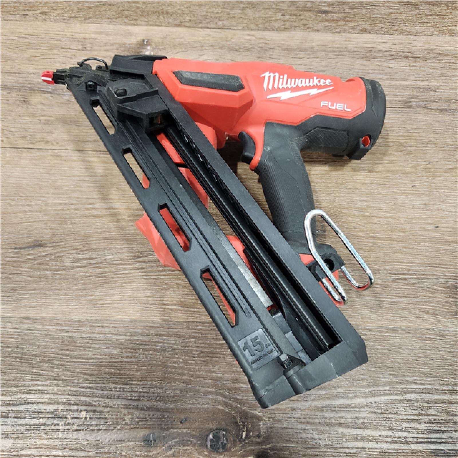 AS-IS M18 FUEL 18-Volt Lithium-Ion Brushless Cordless Gen II 15-Gauge Angled Finish Nailer (Tool-Only)
